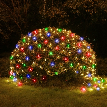  Гирлянда на солнечной батарее ERAUF024-16 мультиколор 2х1,35м 150LED Эра