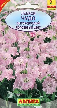  Левкой Чудо яблоневый цвет цв. Аэлита