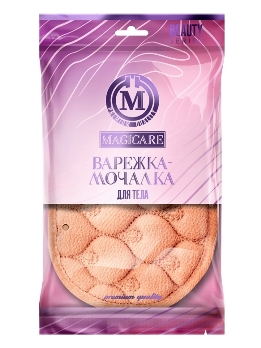  Мочалка 24*17см Варежка д/тела 4004-001 Magicare