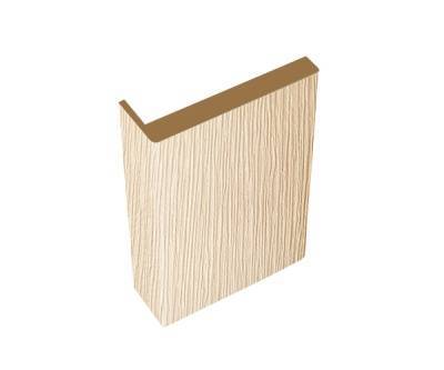  Наличник 8мм ПВХ телеск лиственница крем