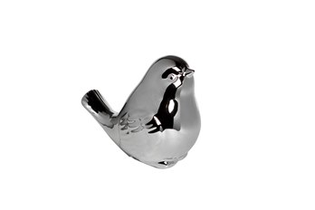  Статуэтка Птичка серебрянная 14,5х8,5х9см 10K8738-S GARDA DECOR