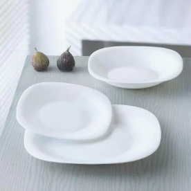  Набор столовый 18пр Carine белый V2447