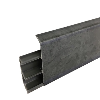  Плинтус напольный 70мм 2,2м 548 Лофт серый Деконика 