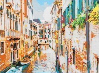  Набор ДТ Картина по номерам Канал в Венеции 30*40 X-8089 5044717