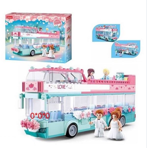  Конструктор Розовая мечта 38-0769 Свадьба в кор. 524-447