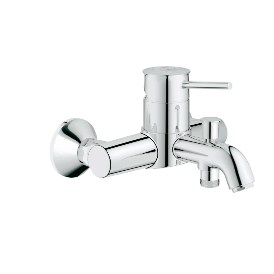  Смеситель для ванны с душем 32865000 BauClassic c перекл-м Grohe