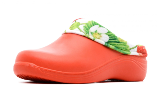  Сабо жен. р.39-40 утепл флис арт.211ЖУФ коралл-клубника ЭВА 