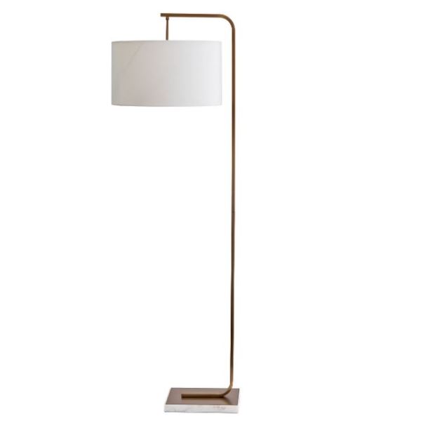  Торшер плафон белый 42хh155см GARDA DECOR