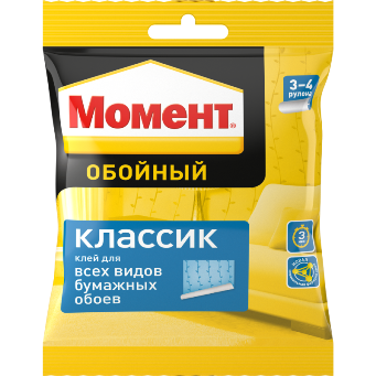  Клей обойный 100г Классик Момент арт.762892