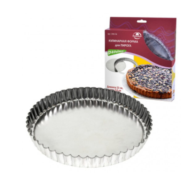  Форма кулинар для пирога d22см h2,8см DH8-56
