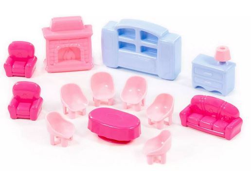  Набор мебели для кукол n4 13 эл 49353