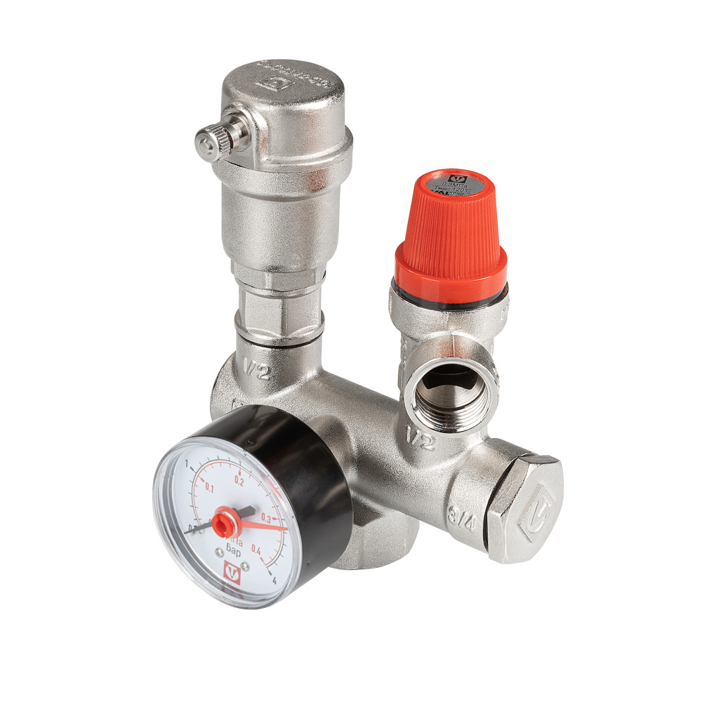  Группа безопасности котла Valtec VT.460.0.3