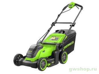  Газонокосилка аккум 40В 41см без АКБ и ЗУ, б/щет GD40LM411 GreenWorks 2521007