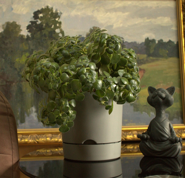  Горшок для цветов 5,2л d20см Гранд серый-муссон