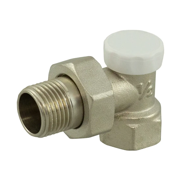  Клапан 1/2 для рад ручной угловой CTM TERMO CARAVL12