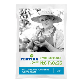 Удобрение Суперфосфат 1кг (P2O5-26%) фосфорное Фертика (25)  - фото