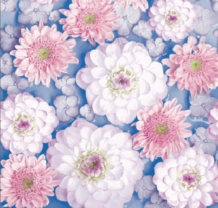  Салфетки бумажн. Bouquet Home collection Classic 3-х сл 20шт 33*33 Цветочн.композ 57761
