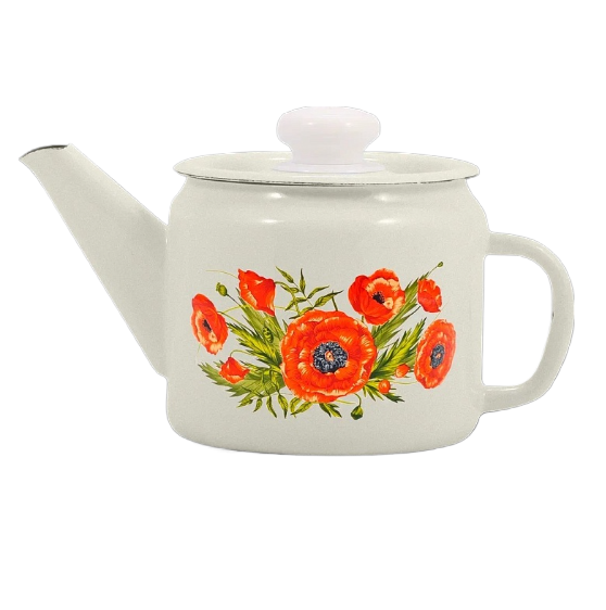  Чайник заварочный 1л эмалир Июнь С-2707П2/4Рч