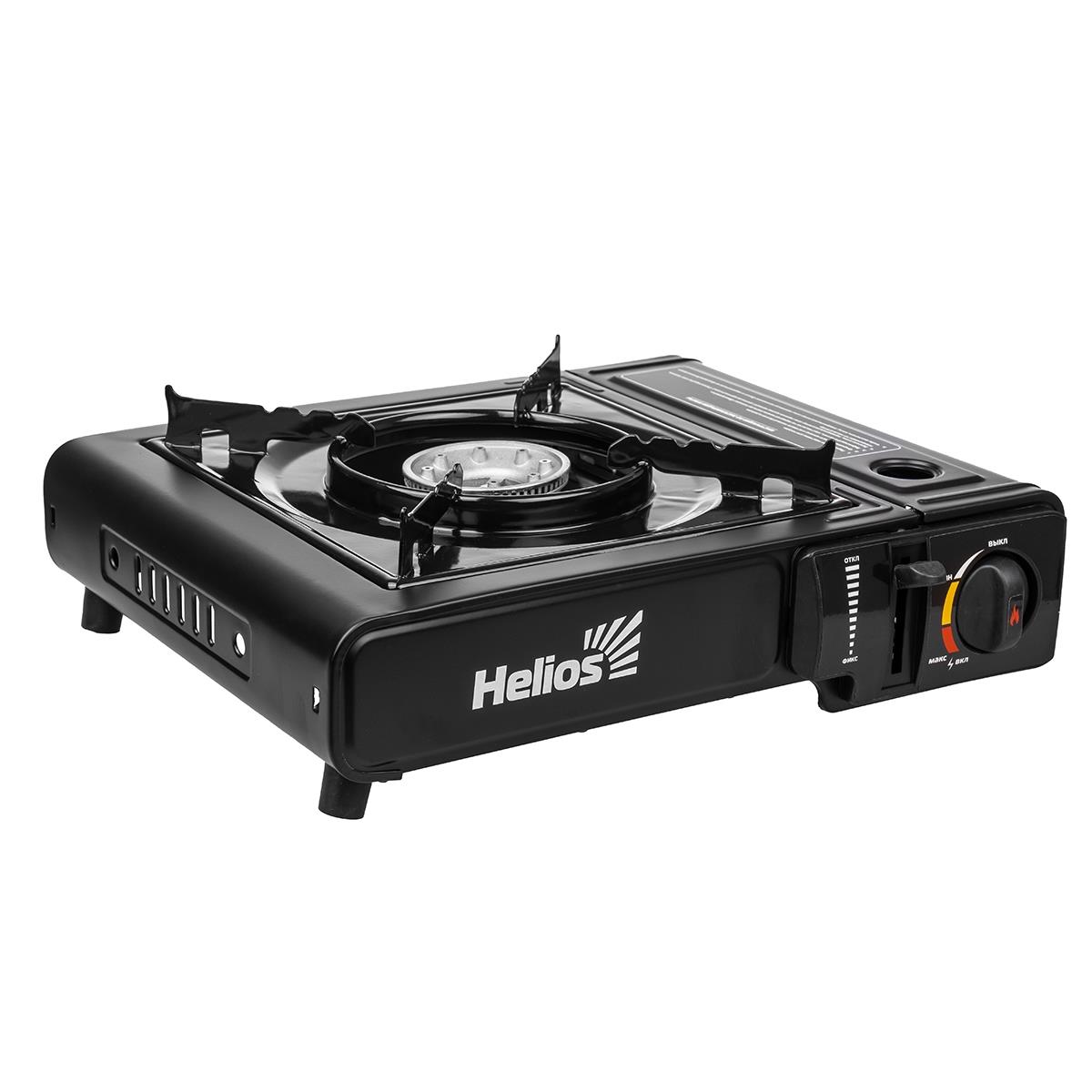  Плита газовая портативная HS-BDZ-155A в кейсе Helios