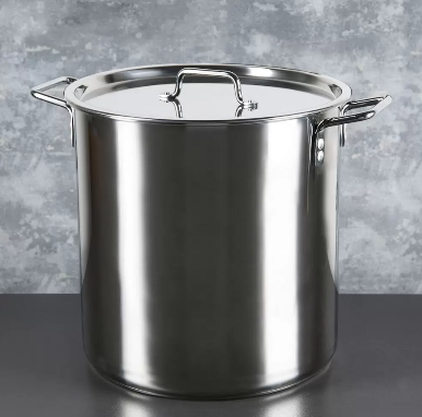  Котел нерж 30,0л d35см Общепит клепан.руч сварной КТ-ОБ-31 КВ