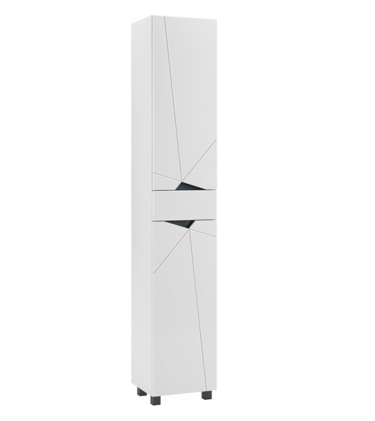  Пенал-шкаф Vector 35 левый DV6601P 1ящ Домино