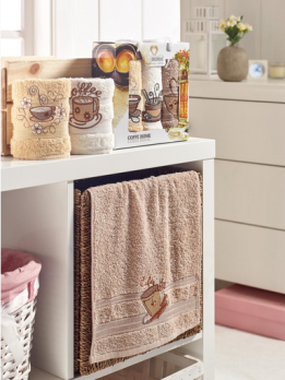  Набор салфеток 30х50см 3шт махр 10347 Dolphins Coffee Home