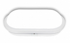  Светильник 15Вт 6500К OBL WH IP65 овал LEEK