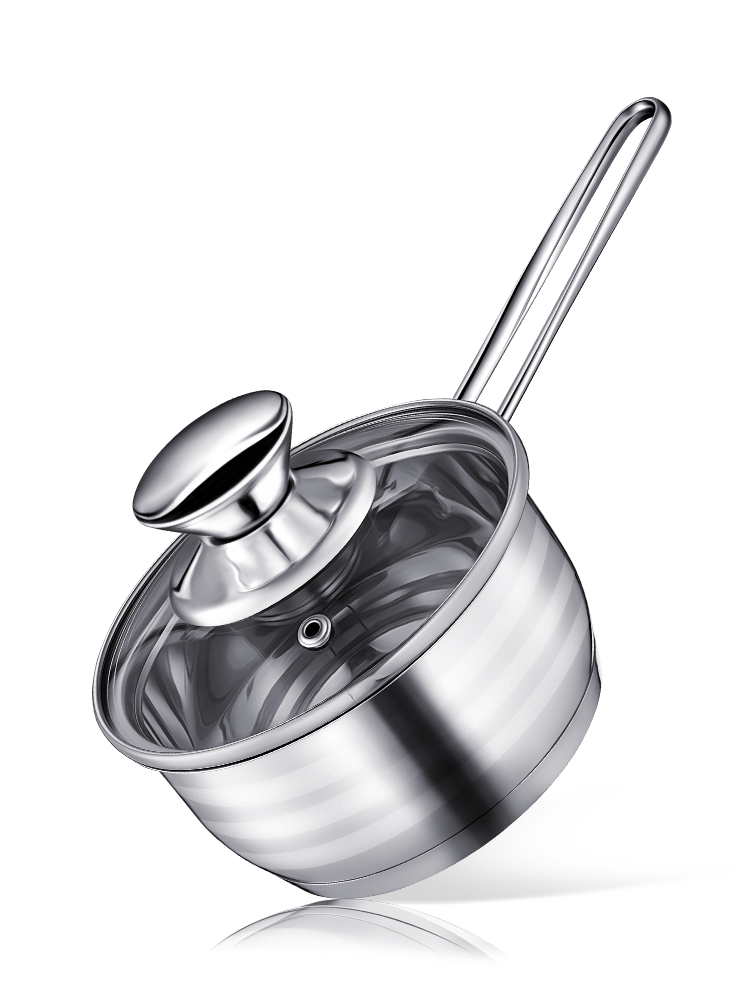  Ковш 0,7л 12х6см стекл.крыш Linea Bimbo 93-BIMv-04