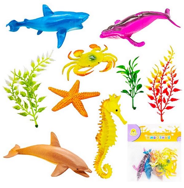  Набор животных Морские Levatoys YSH163S