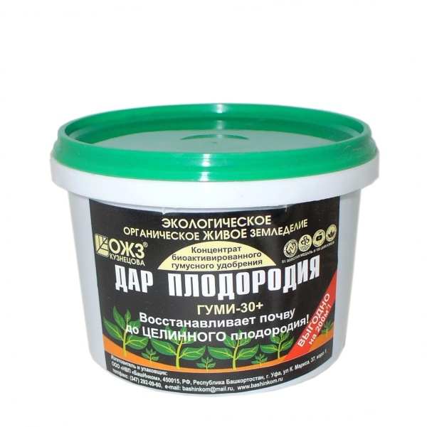  Почвоулучшитель Гуми-30 0,5кг Дар плодородия ведро БашИнком 