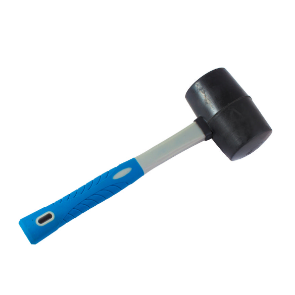  Киянка резиновая 450г фибергл/руч 38-6-206 Hardax