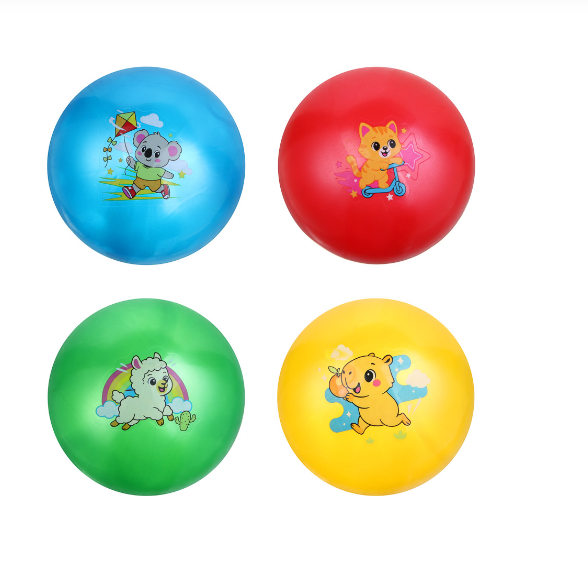  Мяч 23см Веселое настроение ПВХ 900-037