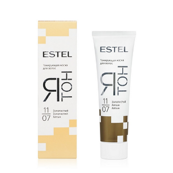  Маска для волос тонир Estel ЯТОН 60мл 11/07 золотистый