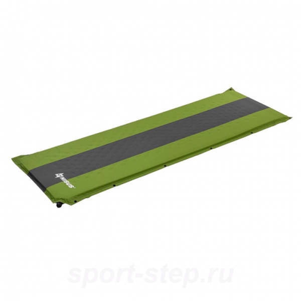  Коврик самонадув 190*65*4 салатовый/серый N-004-GLG Nisus