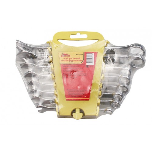  Набор ключей комбинированный 8-19мм 8шт 43-2-508 Hobbi