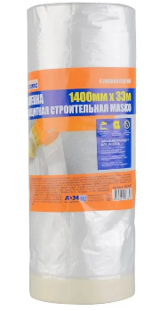  Пленка защитная 1,4х33м с клейким слоем SDC012T Masko 4WALLS