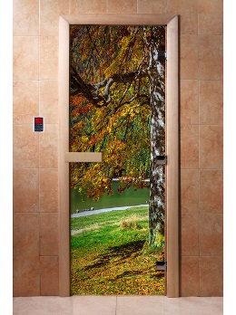  Дверь DoorWood 190х70 фотопечать А-089 8мм стекло