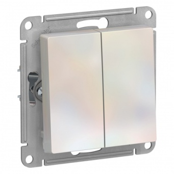  Выключатель 2СП жемчуж AtlasDesign ATN000451 Schneider 1240289