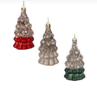  Украшение подвесное Елочка 11х5,7х4,8 397-404