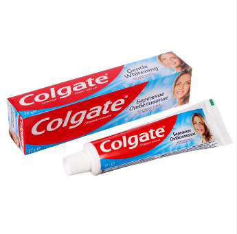  Паста зубная Колгейт 50мл Бережное отбеливание