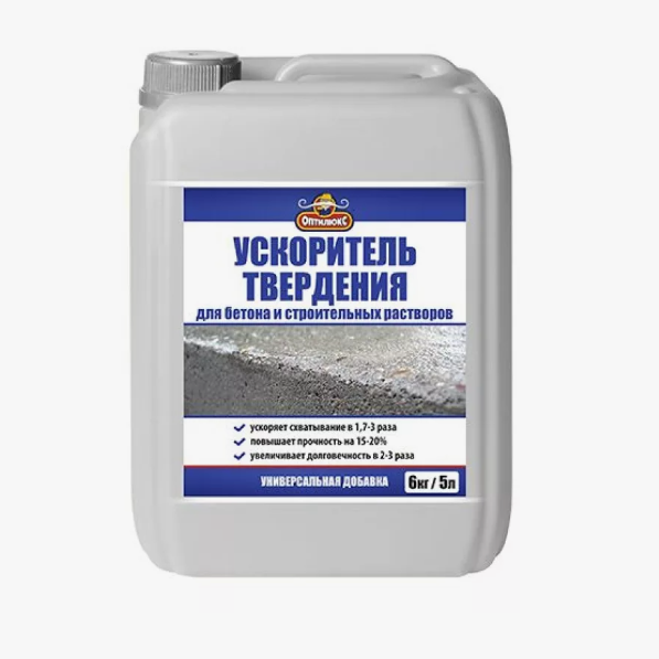  Ускоритель твердения Оптилюкс 6кг/5л К  Ижсинтез