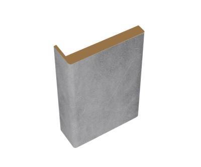  Наличник 8мм ПВХ телеск серый матовый 