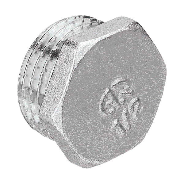  Заглушка 1"ш в трубу латунь Aqualink 02580