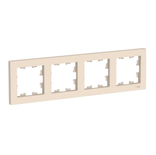  Рамка 4-я гор/верт беж ATLAS ATN000204 Schneider
