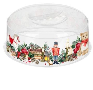  Крышка д/СВЧ d250мм Игрушки с декором бесцветн 223147201/0050