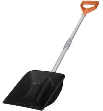 Лопата снеговая автом Max 114см чер.телеск Saturn - фото