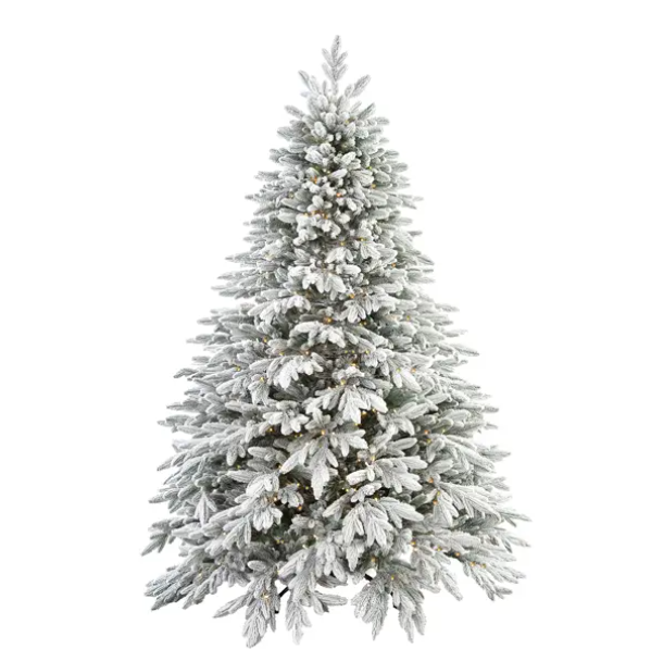  Елка 210см Романовская с лампочками литая заснежен М/ЕЛРЛЗ 21