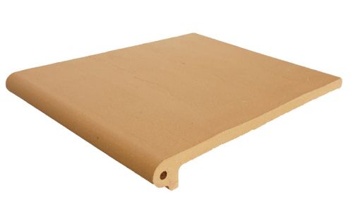  Ступень фронтальная клинкерная 33*25см Песочный 2 сорт (уп.4шт)