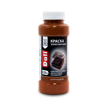  Колеровочная краска шоколадный 0,25л DALI арт.20273 Рогнеда