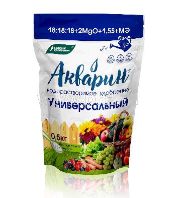 Удобрение универсальное 0,5кг Акварин дой-пак 431369 БХЗ - фото